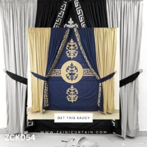 Excellent Skin & Blue Curtains And Blue Blinds With Beautiful Laser Work