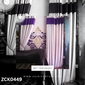 Pink Purple Velvet Curtain Blind Set With Laser Pelmet Box