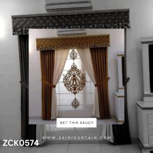 Mix Brown Theme with stamp bunch Curtain Blind