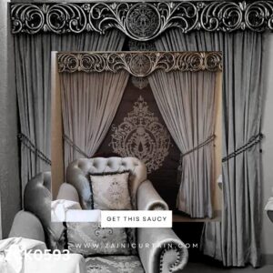 Greyish mix Iron Silver Curtain Blind