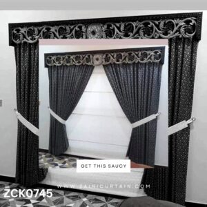 Printed Design with Jafferi Header Curtain Blind