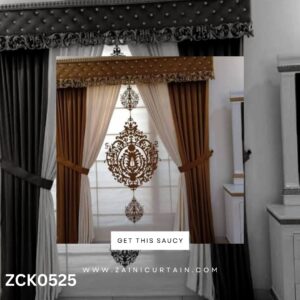 Diamond Header with transparent background Curtain Blind
