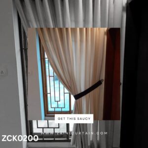 Plain White One Side Curtain Blind