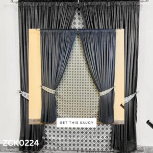Dark Greyish Color Curtain Blind