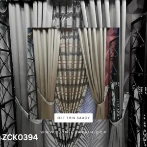 Skin Theme Curtains & Blind Set