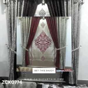 Dark Light Theme Jeffery Header Curtains & Blind