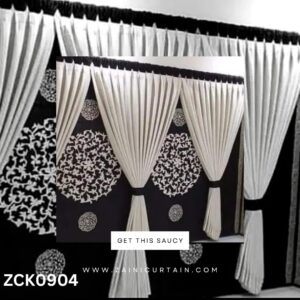 Round Circle Bunch Style Curtain Blind