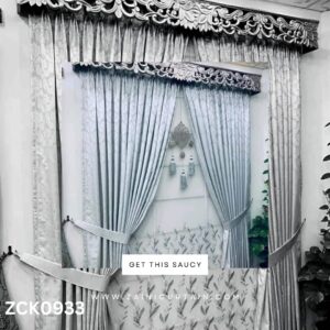 Printed Design with Jeffery Header Curtain Blind