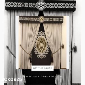 Arabic Style Curtains & Blind Set