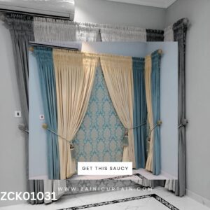 Attractive Light Theme Curtain Blind