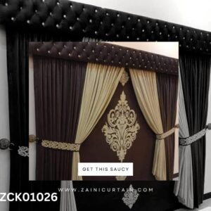 Skin & Brownish Curtain Blind