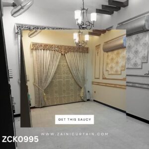 Light Theme Lounge Curtain Blind