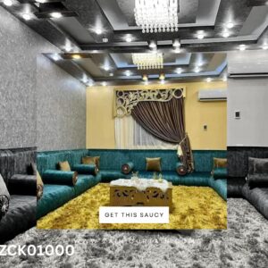 Arabic Theme with Spider Bunch Curtain Blind