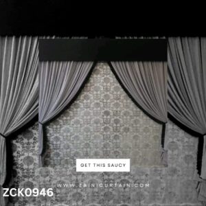 Greyish Color With Pattern Background & Stylish Header