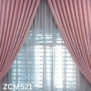 Light Pink Drawing Room Curtain