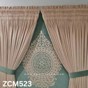 Light Theme Drawing Room Curtain