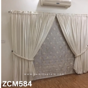 White Bedroom Curtain