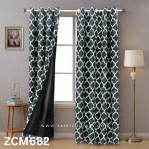 Geometric Print Curtains