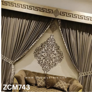 Skin Theme Lounge Curtain