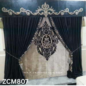Dark Grey Master Bedroom Curtain