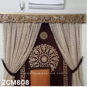 Dark Brown Master Bedroom Curtain