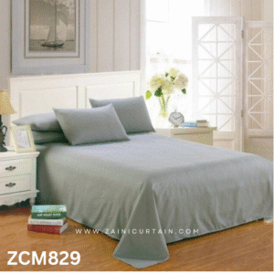 Luxury Hotel Grey  Bedsheet Set-Zaini Curtain