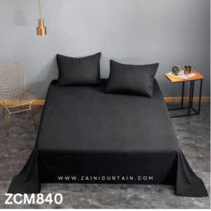 Hotel Plain Black Color Bedsheet