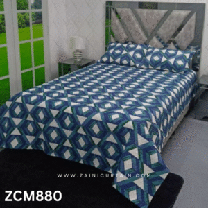 Printed Cotton Bed Sheet - zainicurtain.pk