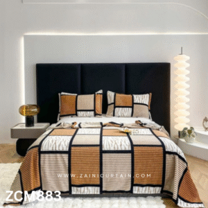 Zaini Curtain - Printed High-Quality Bed Sheet